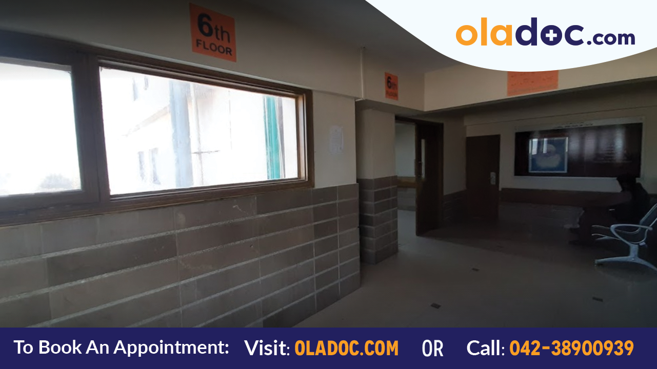 Lobby at Burhani Hospital Karachi